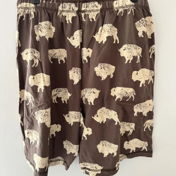 Lazy One Lounge Shorts Buffalo Pattern Size Large - Picture 2 of 6